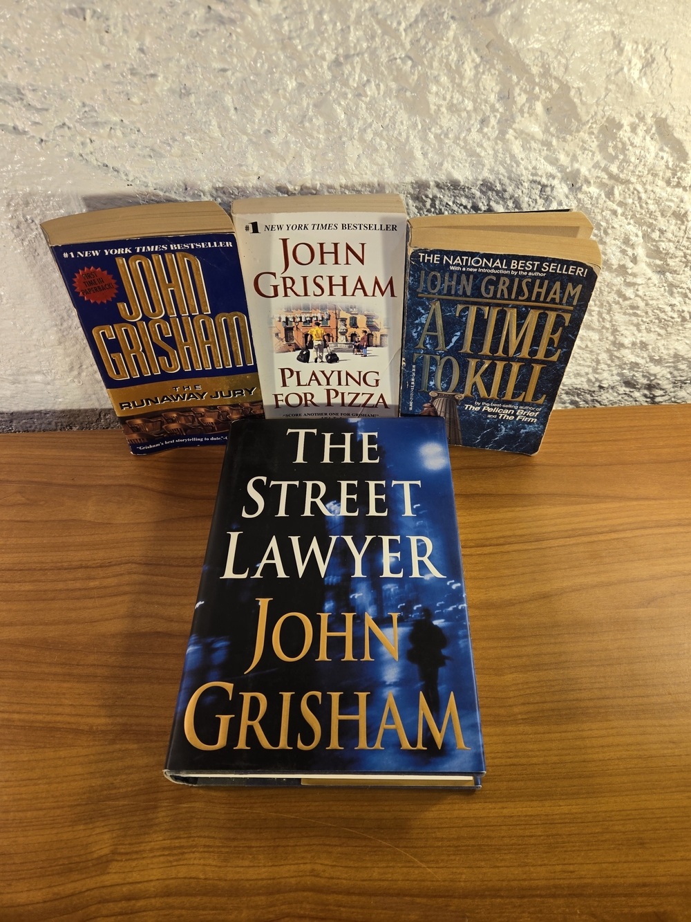 Lot Of 4 John Grisham Novels. 1 Hardcover / 3 Paperback